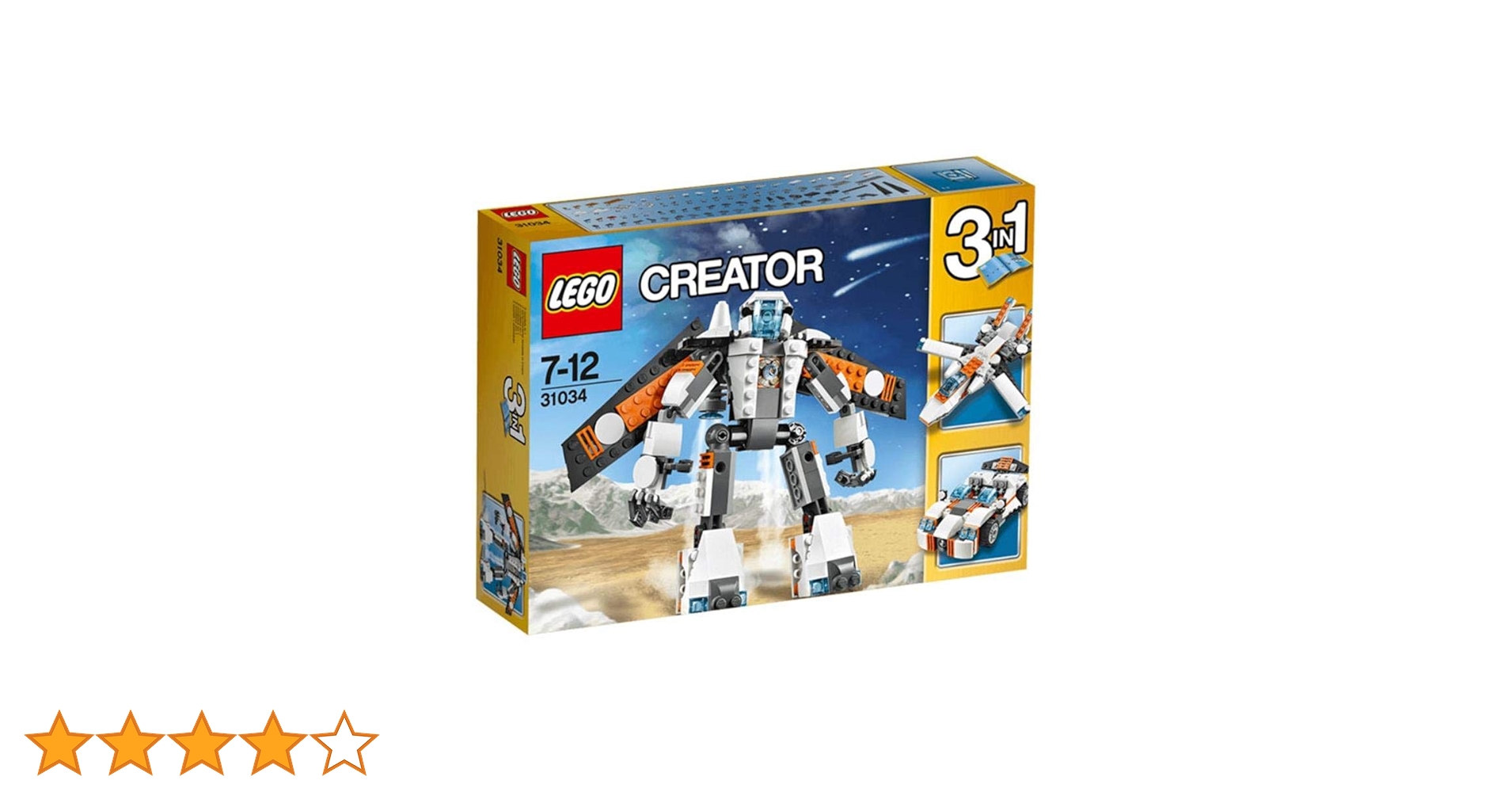 Amazon.co.jp: レゴ クリエイター フライヤー・ロボット 31034 : おもちゃ